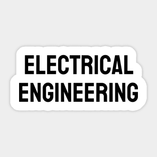 Electrical engineering Sticker